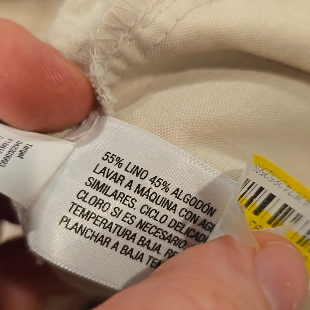 ❤️5/$25 new Men's Cream Cargo Shorts